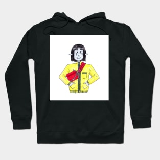 Marceline the Vampire Queen yellow jacket doodle Hoodie